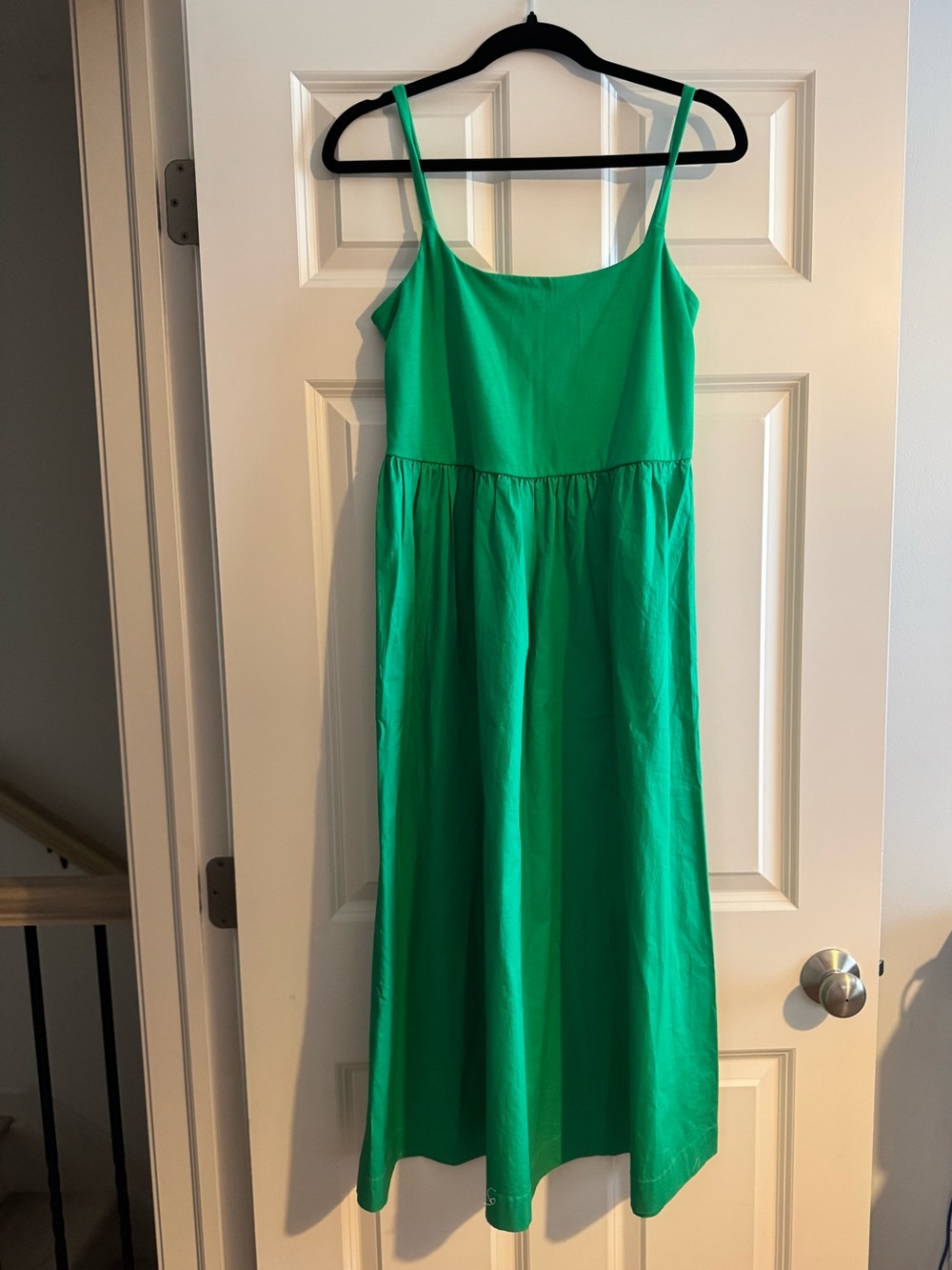 Old Navy Emerald Green Spaghetti Strap Midi Dress